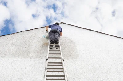 Peinture extérieure au Nizan — façades et ravalement